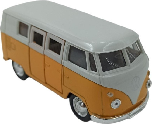 Oyuncak Vosvos Minibüs 1976 Model Metal Vosvos Çek Bırak Nostaljik Vosvos 12Cm. Sarı