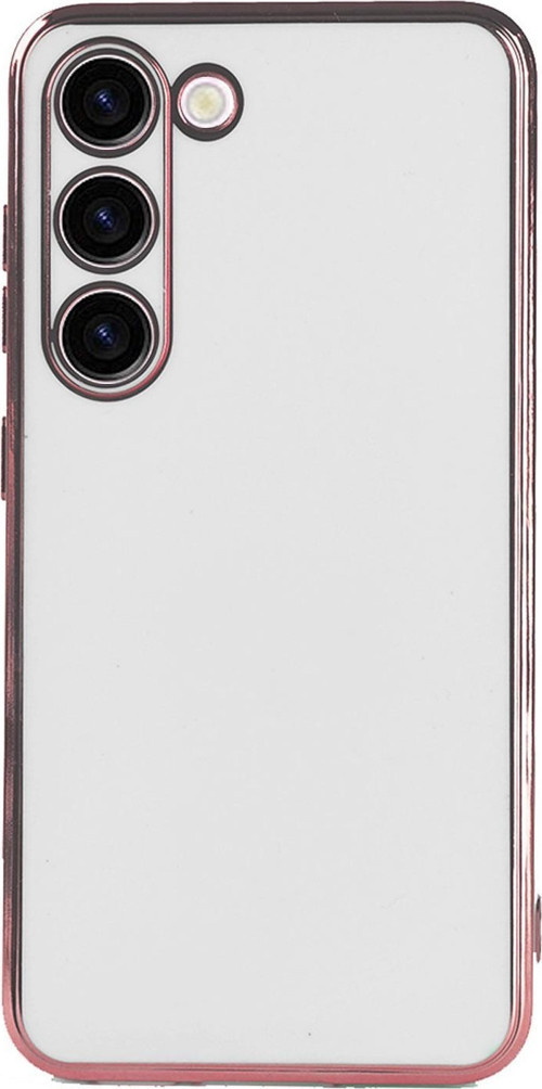 Samsung Galaxy S23 Plus Kılıf Olive Plated Beyaz