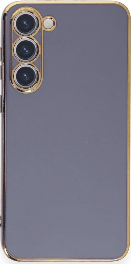 Samsung Galaxy S23 Plus Kılıf Olive Plated Lavanta Grisi
