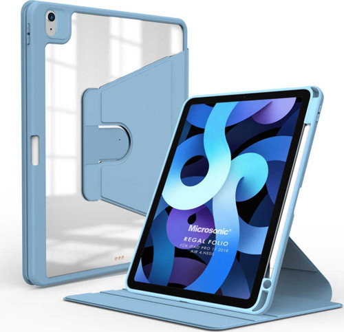 Apple iPad 10.Nesil 10.9`` Kılıf (A2696-A2757-A2777) Regal Folio Mavi