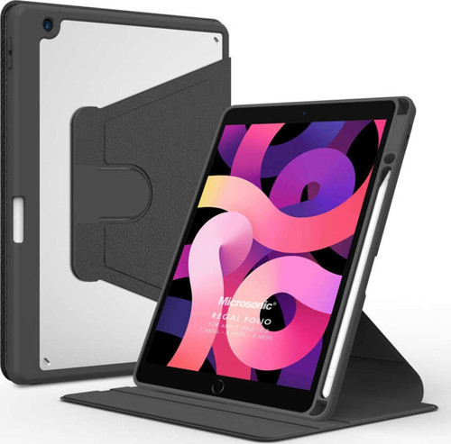 Apple iPad 10.2'' 7. Nesil Kılıf (A2197-A2200-A2198) Regal Folio Siyah