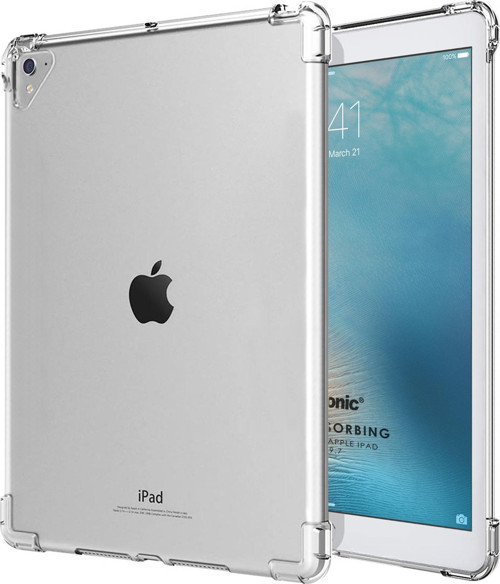 Apple iPad Pro 9.7 Kılıf (A1673-A1674-A1675) Shock Absorbing Şeffaf