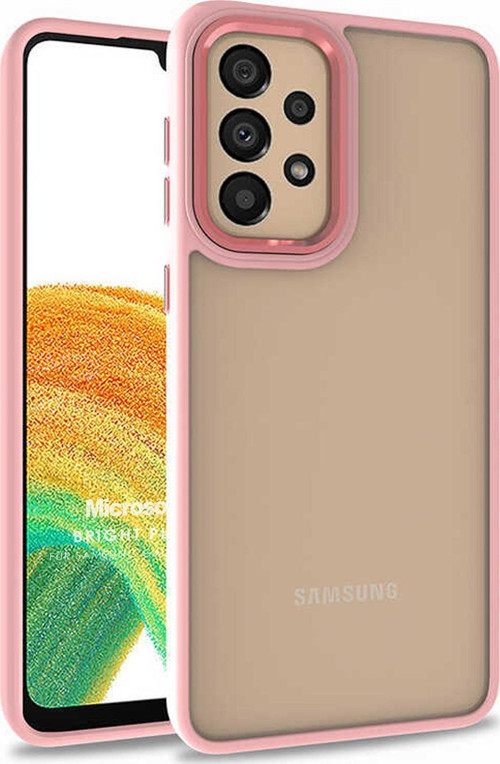 Samsung Galaxy A33 5G Kılıf Bright Planet Rose Gold