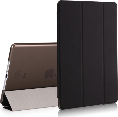 Apple iPad 9.7 2017 (A1822-A1823) Smart Case ve arka Kılıf Siyah