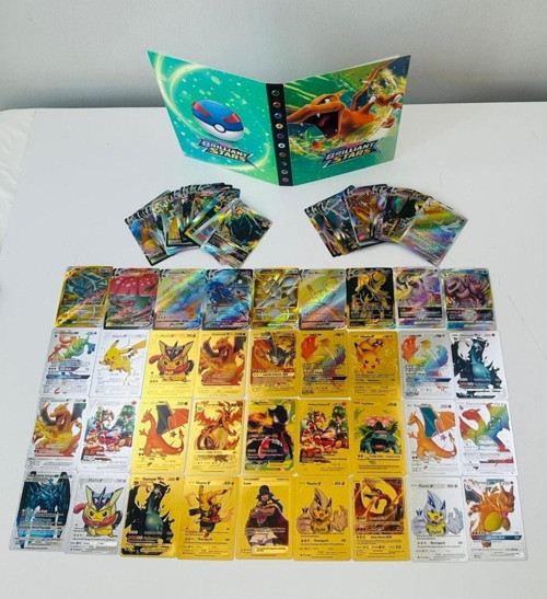 Pokemon 100 Adet Kart Serileri Pokemon Kart Albüm Bir Arada Set
