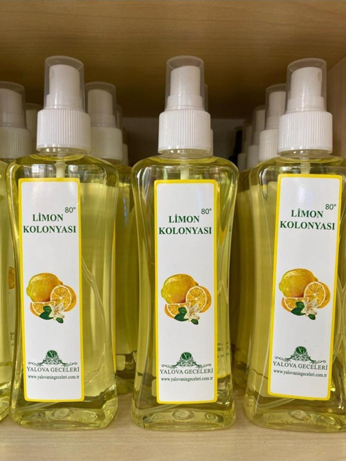 Limon Kolonyası 200mL PVC Sprey Şişe