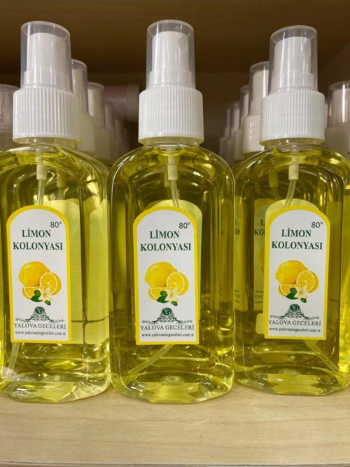 Limon Kolonyası 100mL PVC Sprey Şişe