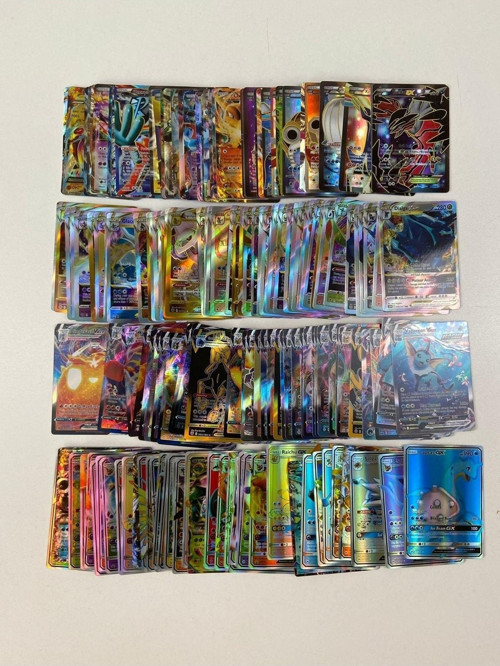 Pokemon Gx, Vmax, Vstar Ve Ex Kart Bir Arada Set ( 100 Adet )