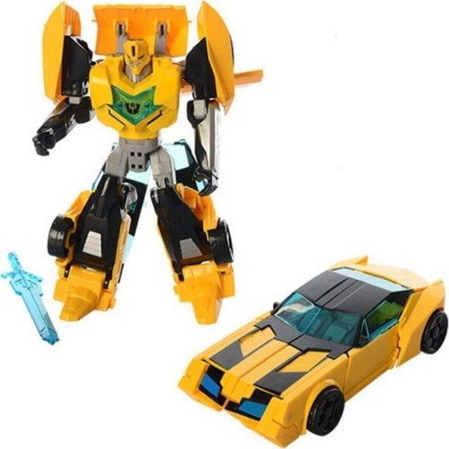 T-warrior Metal Gövdeli Dönüşebilen Robot J8018a