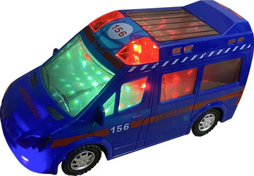 3D İşıklı Ve Türkçe Sesli Jandarma Araba