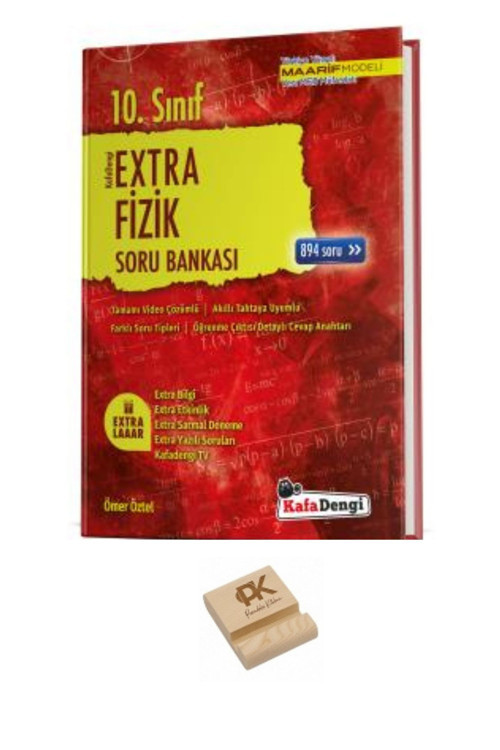 KafaDengi 10. Sınıf Maarif Ekstra Fizik Soru Bankası + Telefon Standı