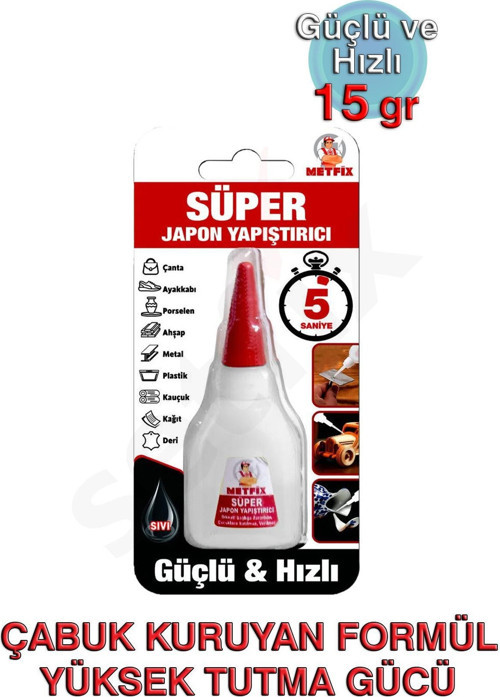 Süper Japon Yapıştırıcısı 15gr