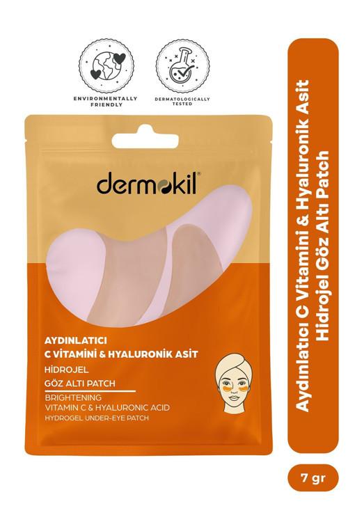 Aydınlatıcı C Vitamini & Hayluronik Asit Hidrojel Patch Göz Altı Maskesi
