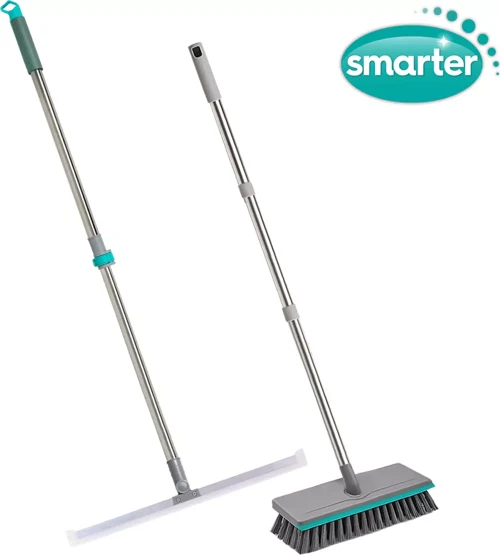 Smarter Yer Sileceği + Pratik Yüzey Fırçası Çekçek Banyo Mutfak Fayans Balkon
