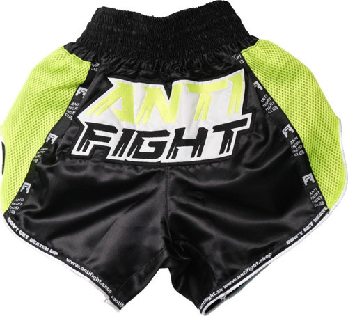 Klasik Kickboks Muaythai Şortu Neon Yeşili