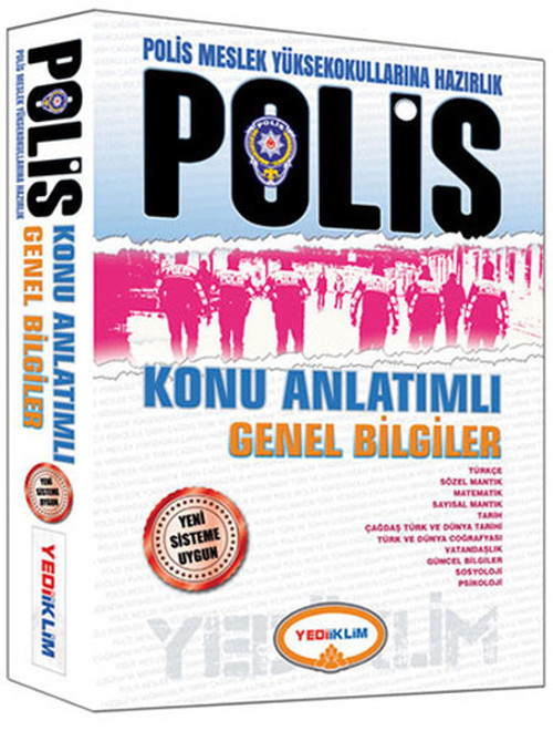 Yediiklim 2015 Polis Konu Anlatımlı Genel Bilgiler