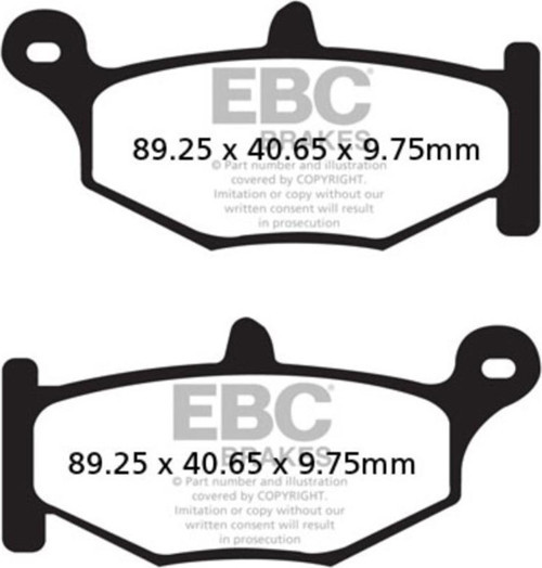 FA419HH SUZUKI GSXR1000/1300 HAYABUSA , DL 1050 VSTROM SINTER ARKA FREN BALATAS