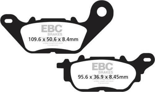 SFAC464 YAMAHA NMAX 125/NMAX150 ARKA , YBR 125 07-16 CARBON ÖN FREN BALATASI