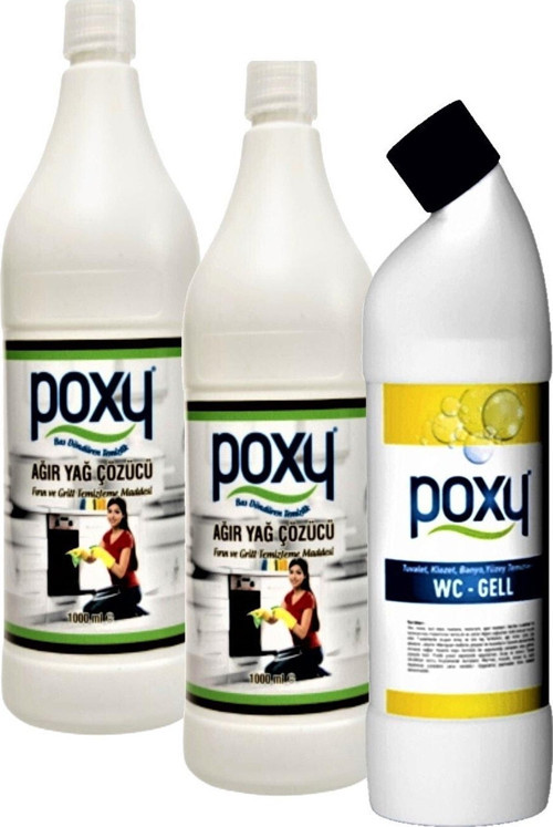 Ağır Yağ Çözücü 2 X 1 lt & Wc Jell 1 lt