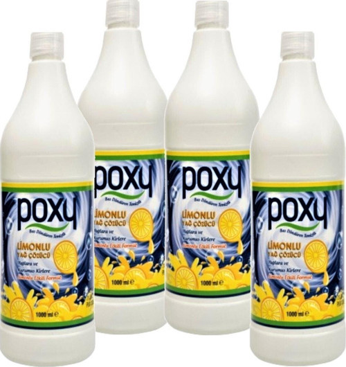 Limonlu Yağ Çözücü 1 lt X 4 Adet