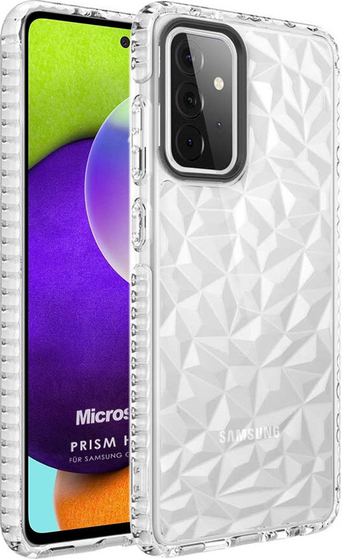 Samsung Galaxy A72 Kılıf Prism Hybrid Şeffaf