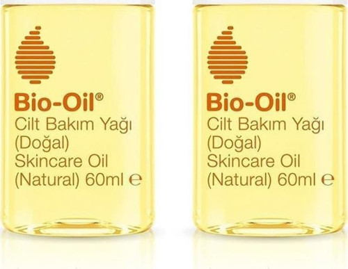 Natural Cilt Bakım Yağı 60 ml x 2 Adet