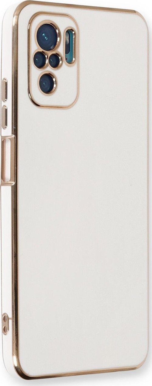 Xiaomi Poco M5s Kılıf Olive Plated Beyaz