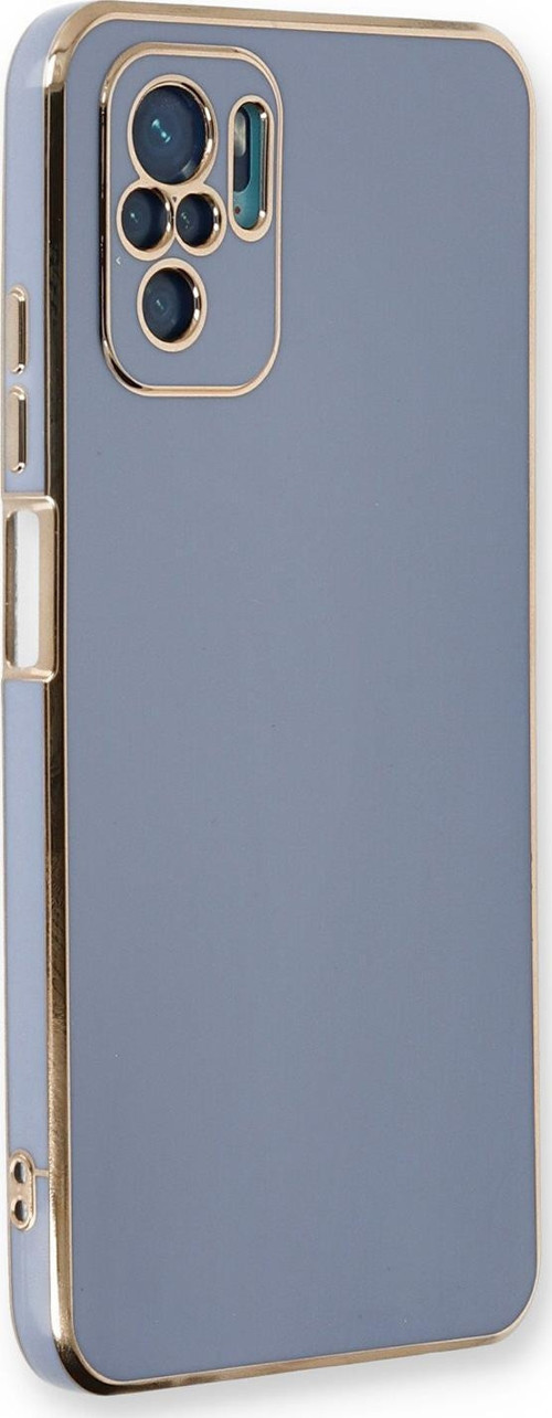 Xiaomi Poco M5s Kılıf Olive Plated Lavanta Grisi