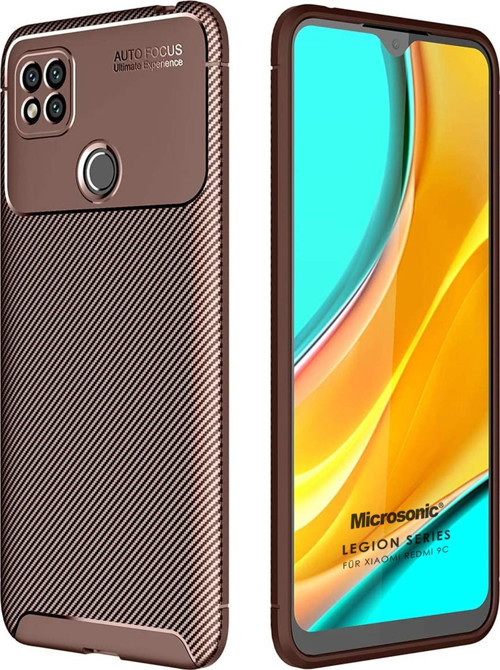 Xiaomi Redmi 10A Kılıf Legion Series Kahverengi
