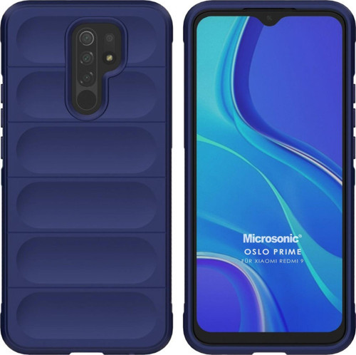 Xiaomi Redmi 9 Kılıf Oslo Prime Lacivert