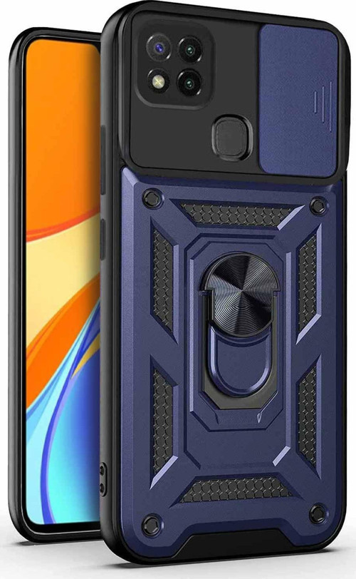 Xiaomi Redmi 9C Kılıf Impact Resistant Lacivert