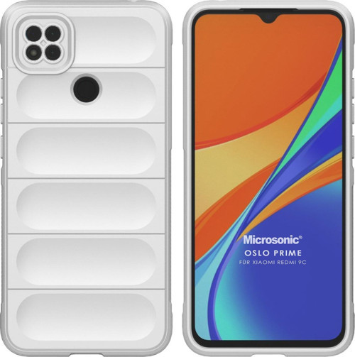 Xiaomi Redmi 9C Kılıf Oslo Prime Beyaz