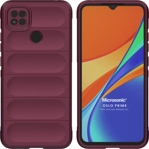 Xiaomi Redmi 9C Kılıf Oslo Prime Bordo