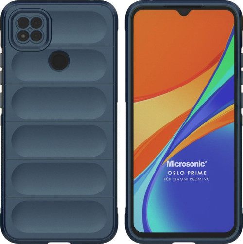 Xiaomi Redmi 9C Kılıf Oslo Prime Lacivert