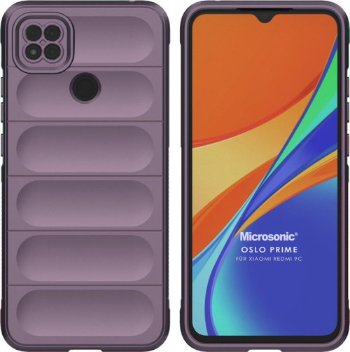 Xiaomi Redmi 9C Kılıf Oslo Prime Lila