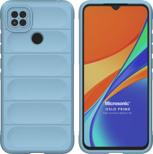 Xiaomi Redmi 9C Kılıf Oslo Prime Mavi