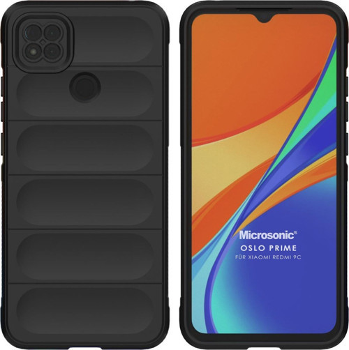 Xiaomi Redmi 9C Kılıf Oslo Prime Siyah