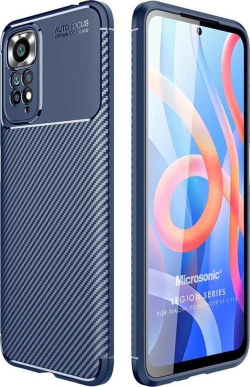 Xiaomi Redmi Note 11S Kılıf Legion Series Lacivert