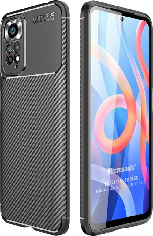 Xiaomi Redmi Note 11S Kılıf Legion Series Siyah