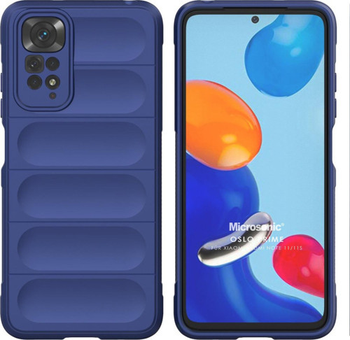 Xiaomi Redmi Note 11S Kılıf Oslo Prime Lacivert