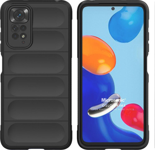 Xiaomi Redmi Note 11S Kılıf Oslo Prime Siyah