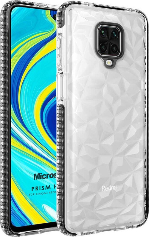 Xiaomi Redmi Note 9 Pro Kılıf Prism Hybrid Siyah