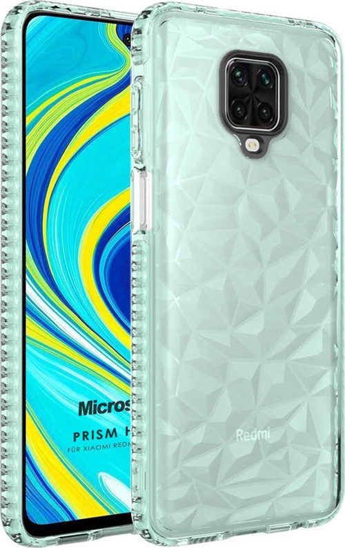 Xiaomi Redmi Note 9 Pro Kılıf Prism Hybrid Yeşil
