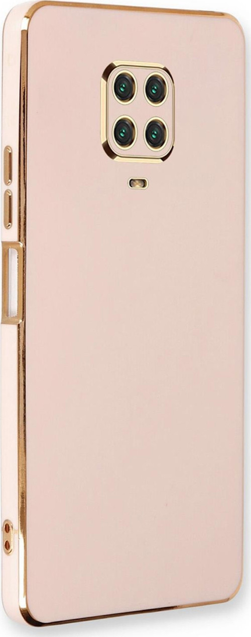 Xiaomi Redmi Note 9 Pro Max Kılıf Olive Plated Pembe