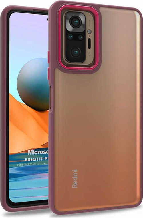 Xiaomi Redmi Note 10 Pro Max Kılıf Bright Planet Kırmızı