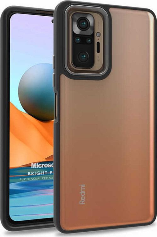 Xiaomi Redmi Note 10 Pro Max Kılıf Bright Planet Siyah