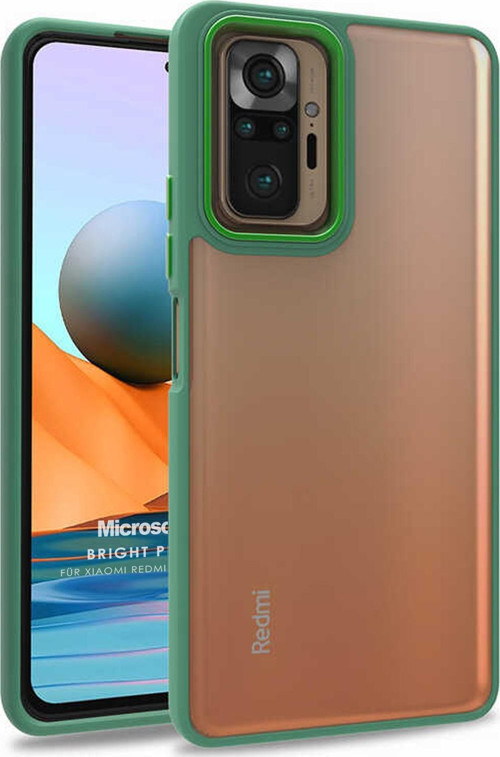 Xiaomi Redmi Note 10 Pro Max Kılıf Bright Planet Yeşil