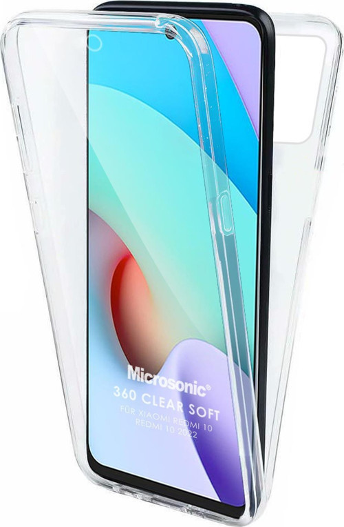 Xiaomi Redmi Note 11 4G Kılıf 6 tarafı tam full koruma 360 Clear Soft Şeffaf
