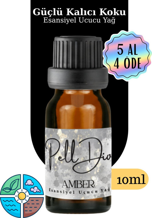 Dark Amber Esansiyel Uçucu Koku Yağı Buhurdanlık Yağı Difüzör Esansı Hobi Esans Ortam Oda 10Ml