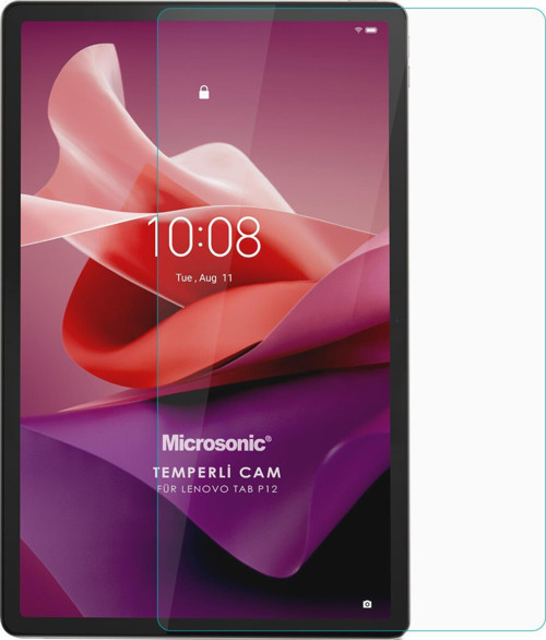 Lenovo Tab P12 Tempered Glass Cam Ekran Koruyucu